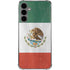 Mexico Flag Distressed Galaxy S24 Plus Clear Case